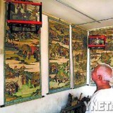  每年仅挂出三天 韩家川40幅古画保存成难题